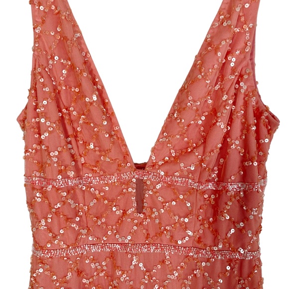 Mac Duggal Coral Sequin Formal Gown - Picture 6 of 11